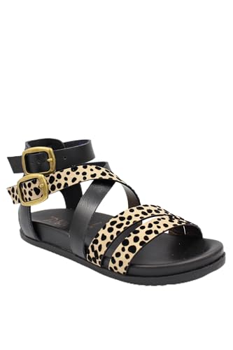 Blowfish Malibu Damen Candie Sandale, Leopard, 37 EU von Blowfish Malibu