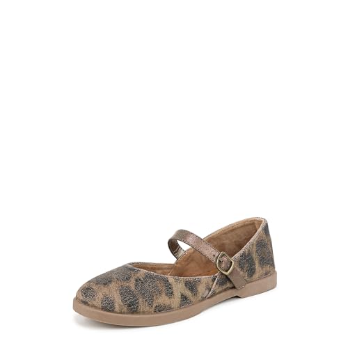 Blowfish Malibu Damen Empower Flat Mary Jane Schuh, Leopard/Bronze, 41.5 EU von Blowfish Malibu