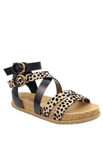 Blowfish Malibu Damen Fandie-b Sandale, Leopard, 38 EU von Blowfish Malibu