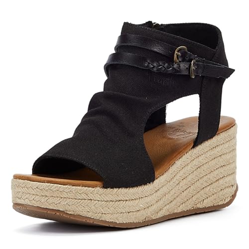 Blowfish Malibu Damen Lacey4Earth Espadrilles, Blacksands, 40.5 EU von Blowfish Malibu