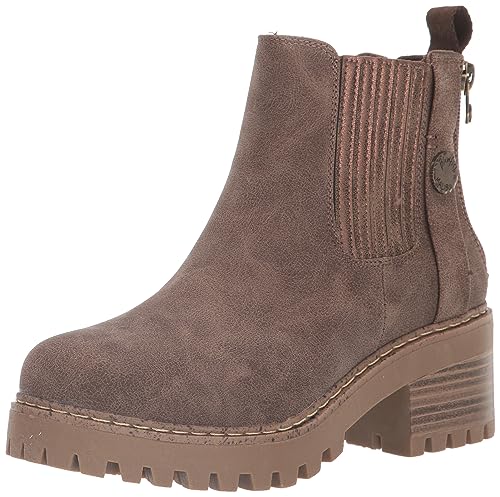 Blowfish Malibu Damen Layten Chelsea-Stiefel, Taupe Prspector BRZ Meteorite, 39 EU von Blowfish Malibu