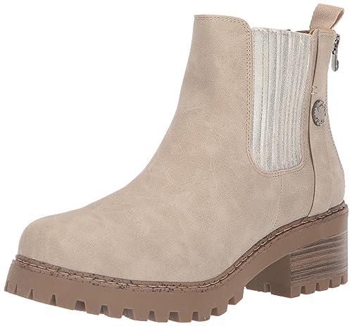 Blowfish Malibu Damen Layten Chelsea Boot, Whtsandsprospector/Silber Mete, 39 EU von Blowfish Malibu