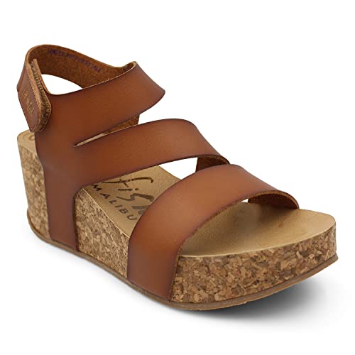 Blowfish LEELEE Damenschuhe Sandalen Hoch Sandale Braun Freizeit, Schuhgröße:41 EU von Blowfish Malibu