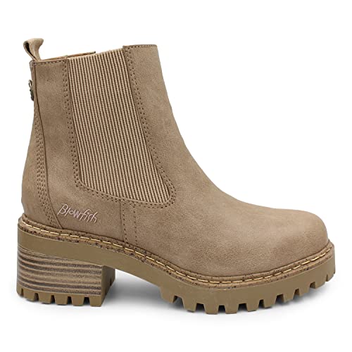 Blowfish Malibu Damen Leven Chelsea-Stiefel, Almond, 40.5 EU von Blowfish Malibu