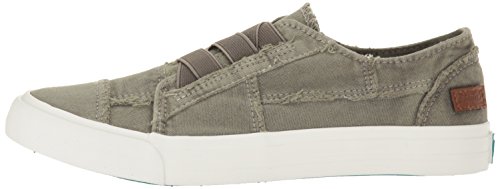 Blowfish Malibu Damen Marley Canvas Sneaker, Stahlgrau verwaschen, 40.5 EU von Blowfish Malibu