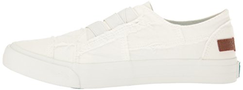 Blowfish Malibu Damen Contemporary Modischer Sneaker, Weiße Leinwand, 38.5 EU von Blowfish Malibu