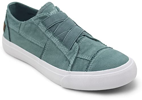 Blowfish Malibu Marley Sneaker für Damen, Sea Foam Color Washed Canvas, 37 EU von Blowfish Malibu