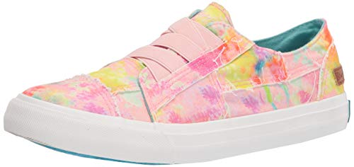 Blowfish Malibu Damen Marley Sneaker, Rosa Regenwasser Leinwand, 38 EU von Blowfish Malibu