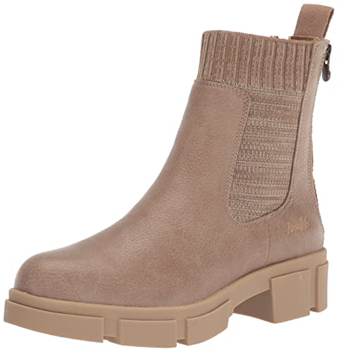 Blowfish Malibu Damen Moor Mode-Stiefel, Creamcoffee Tumbleweed/Tech Knit, 39 EU von Blowfish Malibu