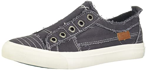 Blowfish Malibu Damen Play Sneaker, Leinwandbild, Motiv Blauer Thunfisch, 39.5 EU von Blowfish Malibu