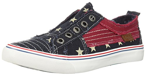 Blowfish Malibu Damen Play Turnschuh, Marineblau mit Sternenmotiv, 40.5 EU Blowfish Malibu Damen Play Turnschuh, Marineblau mit Sternenmotiv, 40.5 EU von Blowfish Malibu