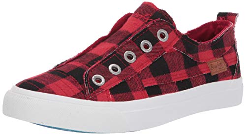 Blowfish Malibu Damen Spielen Sneaker, Red Buffalo Check, 37 EU von Blowfish Malibu