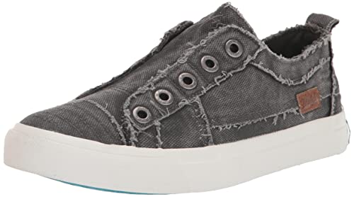 Blowfish Malibu Damen Play Legacy Sneaker, Graphit Smoked Canvas (473 g), 37.5 EU von Blowfish Malibu