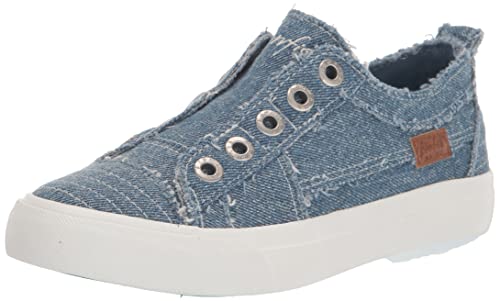 Blowfish Malibu Damen Spielen Sneaker, Light Stone Washed Denim, 40 EU von Blowfish Malibu