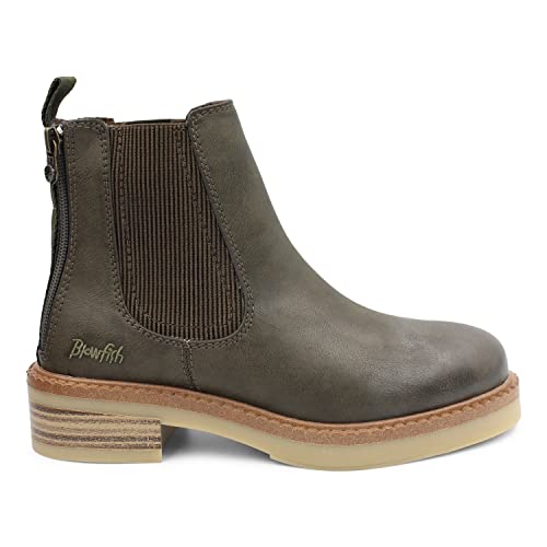 Blowfish Malibu Damen Vedder Chelsea-Stiefel, olivgrün, 41.5 EU von Blowfish Malibu