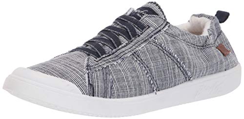 Blowfish Malibu Damen Vex Sneaker, Marineblau Gerippter Canvas, 38 EU von Blowfish Malibu