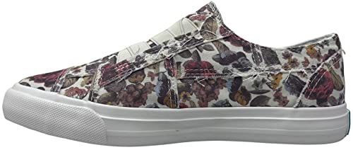 Blowfish Malibu Damen Zeitgenössisch Sneaker, Off White Smashing Floral Canvas, 40 EU von Blowfish Malibu