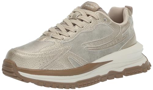 Blowfish Malibu Leo Damen-Sneaker, Gold Tumble, 38.5 EU von Blowfish Malibu