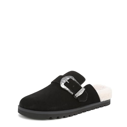 Blowfish Malibu Sienna Cozy Pantoletten für Damen, schwarzes Wildlederimitat, 40-41 EU Blowfish Malibu Sienna Cozy Pantoletten für Damen, schwarzes Wildlederimitat, 40-41 EU von Blowfish Malibu