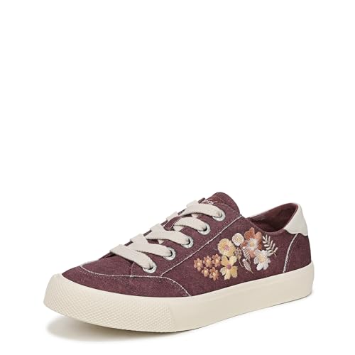 Blowfish Malibu Vivid 3 Damen-Sneaker, Dunkelrotes florales Segeltuch, 40-41 EU von Blowfish Malibu