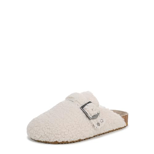 Blowfish Malibu Weekend-k Pantoletten für Mädchen, Cremefarbenes Sherpa-Wildlederimitat, 6 Big Kid von Blowfish Malibu