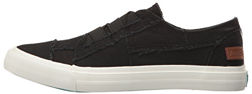 Blowfish Women's Marley Fashion Sneaker, Black Color Washed Canvas, 6 M US von Blowfish Malibu