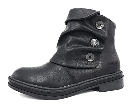 Blowfish BF-8801B Damenschuhe Stiefeletten Reißverschluss Schwarz Freizeit, Schuhgröße:39 EU von Blowfish Malibu