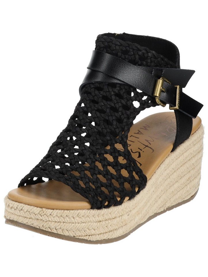 Blowfish Sandalen Lederimitat/Textil . Keilsandalette von Blowfish