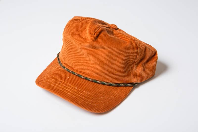 Blowfish Designs Cord Retro Custom Made 5-Panel Hut Erwachsene Lachs Farbe von Blowfishdesignshats