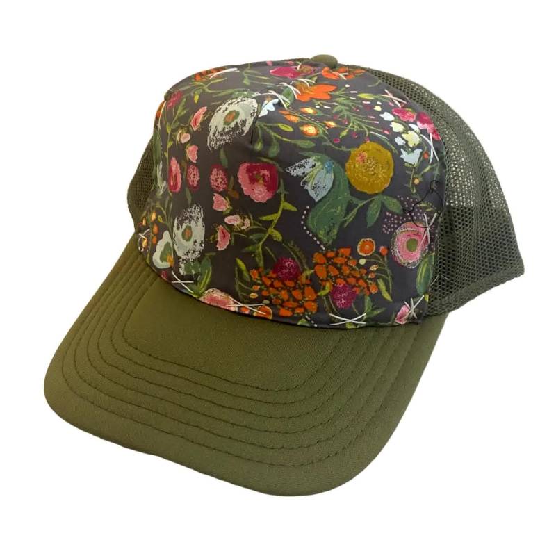 Summer Vines Blowfish Designs Großer Und Mittelgroßer Hut von Blowfishdesignshats