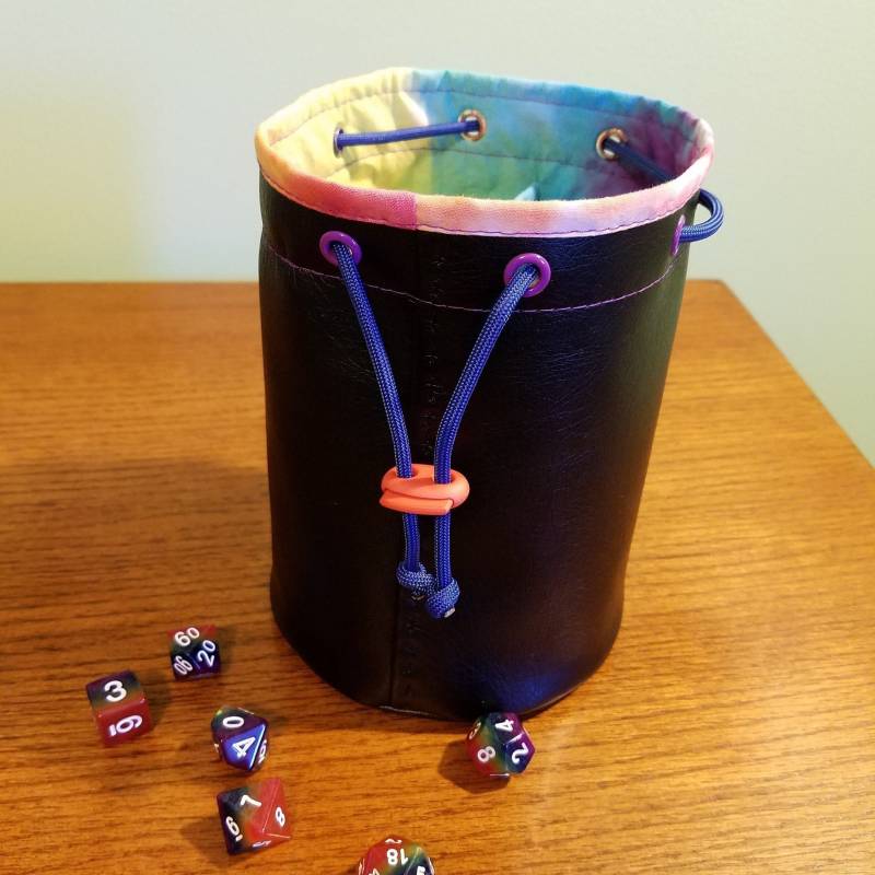 Mittlere Würfel Tasche - Regenbogen Sherbert Tie-Dye Pathfinder, Dnd, Gaming-Tasche Mittlere Würfel Tasche - Regenbogen Sherbert Tie-Dye Pathfinder, Dnd, Gaming-Tasche von Blu667designs