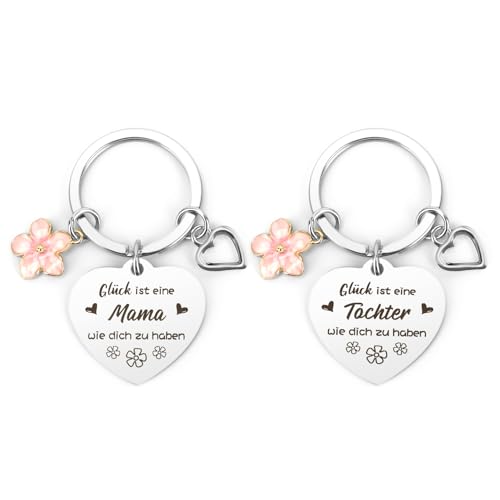 Mutter Tochter Geschenk Ostergeschenk Mama Geschenke Für Mama 2 Schlüsselanhänger Muttertagsgeschenk Geburtstagsgeschenk Beste Mama Geschenk Mama Geburtstag Besondere Geschenke Mama Tochter Geschenk von Bluckincle