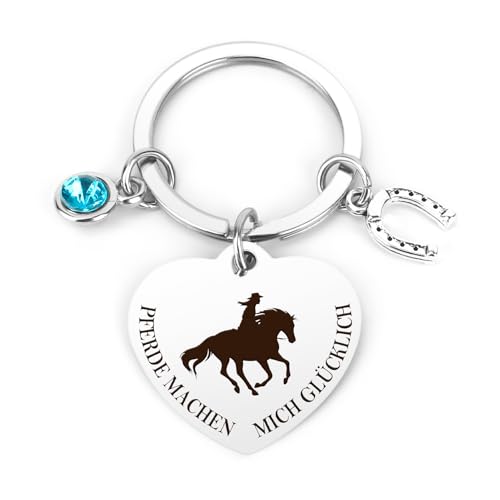 Pferde Mädchen Geschenk Pferde Geschenke Für Mädchen Schlüsselanhänger Pferd Geschenk Pferdeliebhaber Pferdemädchen Pferde Geschenke Für Erwachsene Pferde Sachen Kleine Geschenke Für Kinder von Bluckincle