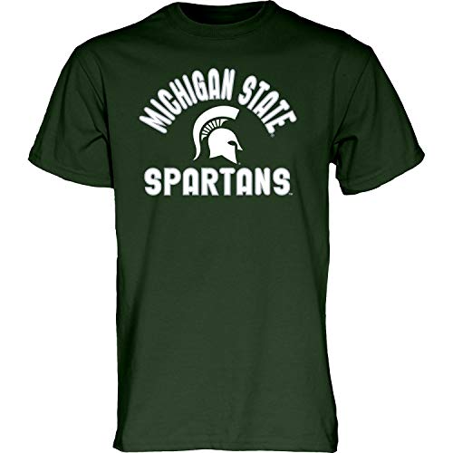 Blue 84 Herren Color T-Shirt Line Up Team-Farbe, Michigan State Spartans Forest, XX-Large von Blue 84