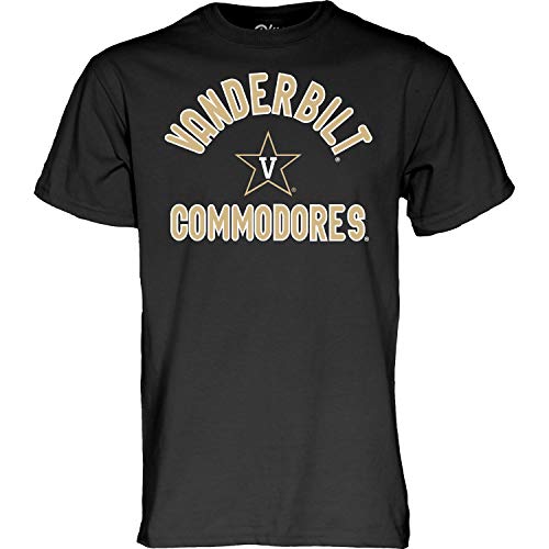 Blue 84 Herren Color T-Shirt Line Up Team-Farbe, Vanderbilt Commodores Schwarz, Large von Blue 84