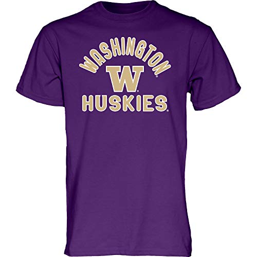 Blue 84 Herren Color T-Shirt Line Up Team-Farbe, Washington Huskies lila, XX-Large von Blue 84