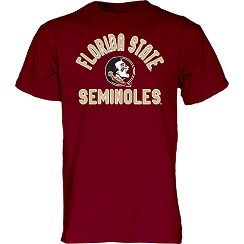 Blue 84 Herren Color Teamfarbe T-Shirt Line Up Team-Farbe, Florida State Seminoles Granat, Small von Blue 84