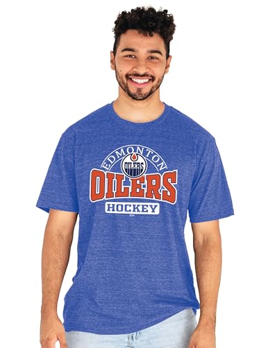 Blue 84 Herren NHL Offiziell lizenziertes Tri-Blend T-Shirt Beards von Blue 84