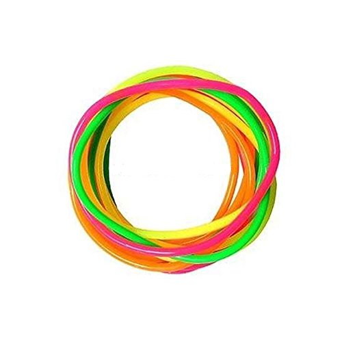 Neon Gummy Bracelets - Set of 12 Neon Gummy Bracelets - Set of 12 von Blue Banana
