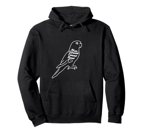 Blaue Kronenconure Mama Vogelliebhaberin Mama Blaue Kronenconure Pullover Hoodie Blaue Kronenconure Mama Vogelliebhaberin Mama Blaue Kronenconure Pullover Hoodie von Blue Crowned Conures Illustration For Bird Lovers