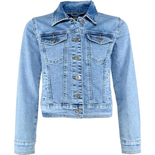 Blue Effect Girls Jeans Jacket light blue S&P 128 von Blue Effect