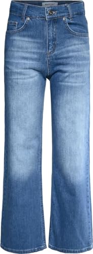 Blue Effect Girls Straight Wide Leg Jeans NORMAL medium Blue 140 von Blue Effect