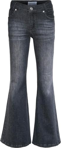 Blue Effect Girls Super Flared Jeans NORMAL Black 146 von Blue Effect