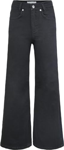 Blue Effect Girls Wide Leg Jeans NORMAL Black von Blue Effect