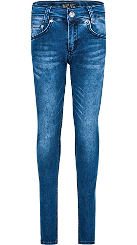 Blue Effect Jungen Slim Jeans - Skinny, Ultrastretch , Blau (Medium blue) , 152 von Blue Effect