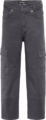 Blue Effect Jungen Baggy Cargo Hose Slim fit, Größe:128, Farbe:Basalt von Blue Effect