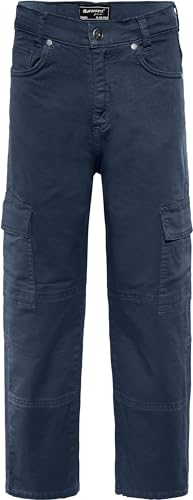 Blue Effect Jungen Baggy Cargo Hose Slim fit, Größe:128, Farbe:Nachtblau von Blue Effect