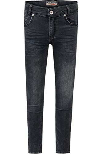 Blue Effect Jungen Jeans Röhre Skinny Fit, Slim Passform, Black Soft Used (9670), 176 Slim, Farbe:Black Soft Used (9670), Größe:176 Big von Blue Effect