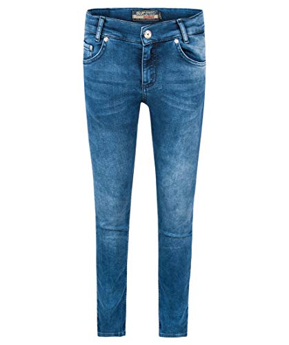 Blue Effect Jungen Jeans Röhre Skinny Fit, Slim Paßform, Blue Denim (9615), 176 Slim, Farbe:Blue, Größe:128S von Blue Effect