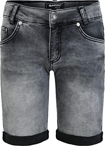 Blue Effect Jungen Jeans Shorts, Light Black, 128 von Blue Effect